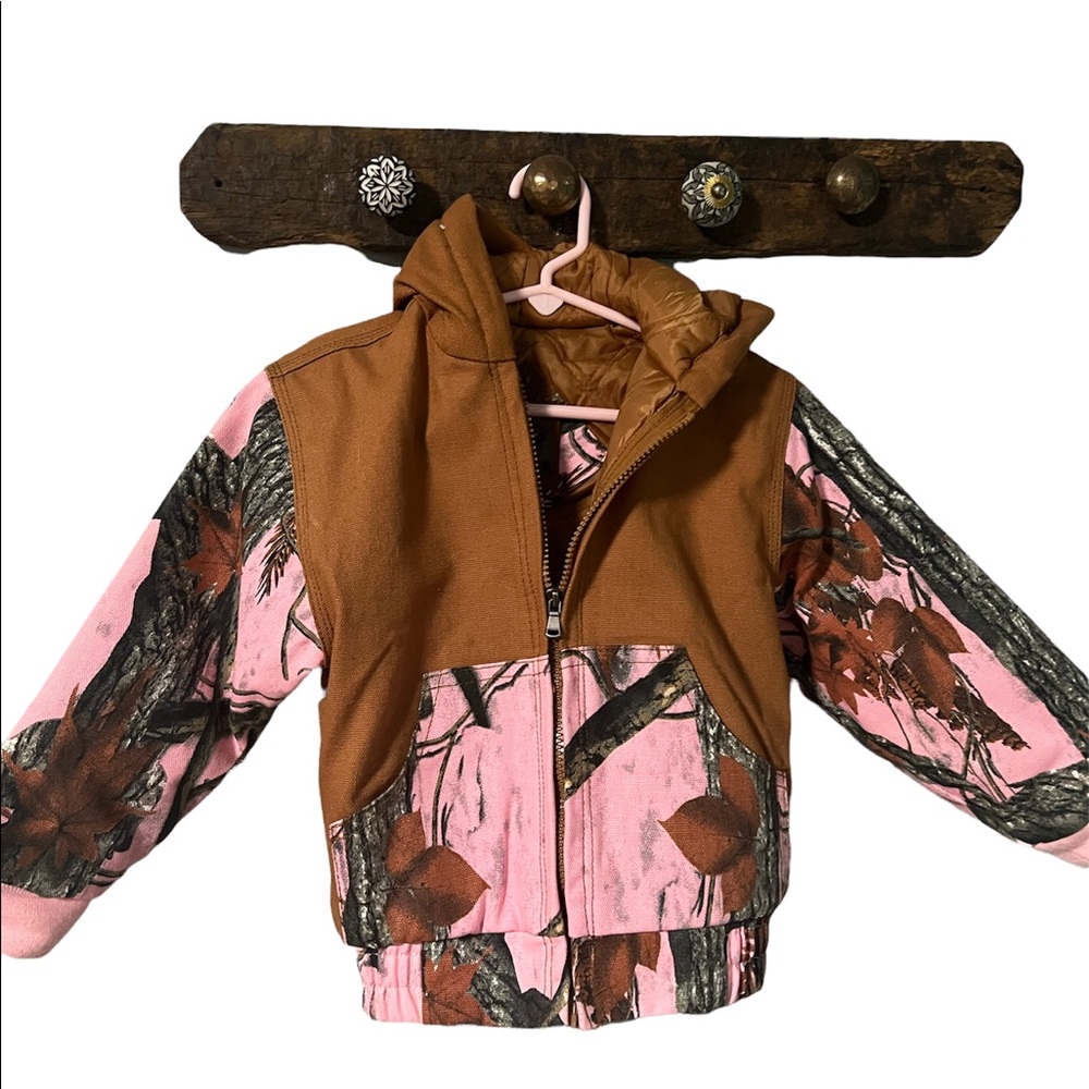 Outdoor Habitat pink camo jacket 2T